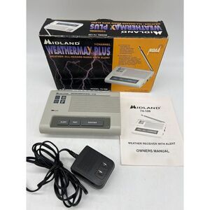 Midland Weathermax Plus 7- Channel Weather/All-Hazard Radio With Alert Radio